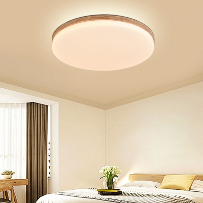 Round Flush Mount Light Modern Style Acrylic Flush Mount Ceiling Light for Living Room