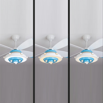 Cartoon Ceiling Fans Modern Creative Ceiling Lights for Child's Room