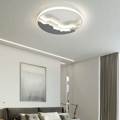 Flush Light Modern Style Acrylic Flush Mount Led Lights for Living Room