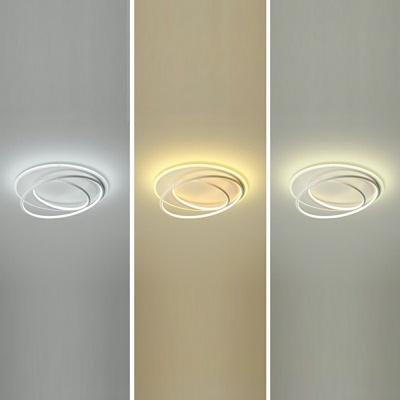 Nordic Minimalist Ceiling Light LED Round Ceiling Light for Bedroom