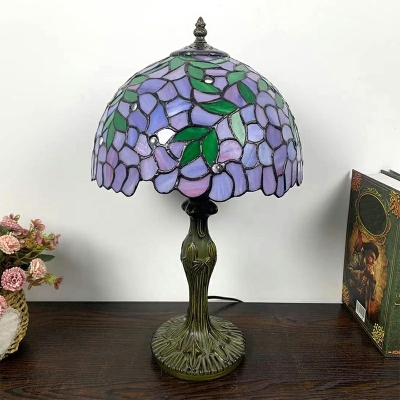 Tiffany Glass Night Table Lamps Celestial Body Reading Book Light for Bedroom