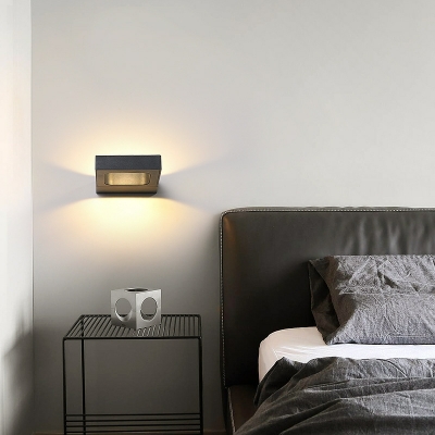 Wall  Lighting Ideas Modern Style Metal Sconce Light Fixture for Bedroom