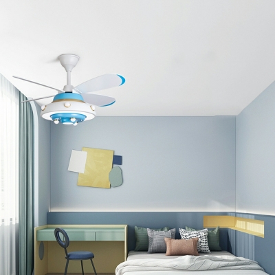 Cartoon Ceiling Fans Modern Creative Ceiling Lights for Child's Room