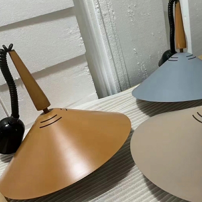 Cone Metal Suspension Pendant Modern Hanging Light Fixtures for Dinning Room