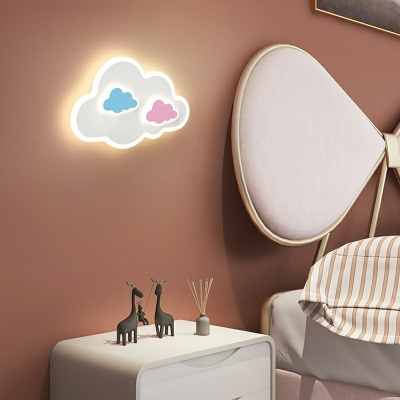 LED Cloud Wall Light Sconce Living Room Bedroom Beside Bar Wall Lighting Fixtures