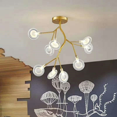 Modern Style Firefly Chandelier Lamp Acrylic Chandelier Light