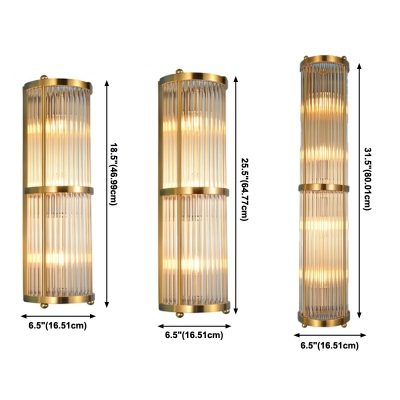 Post-Modern Light Luxury Wall Lamp Simple Crystal Wall Sconce for Bedroom