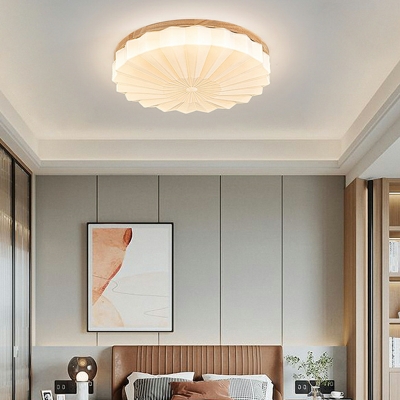 Round Flush Light Modern Style Acrylic Led Flush Mount for Living Room