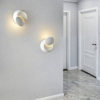 Wall Mount Light Contemporary Style Metal Wall Sconce for Living Room