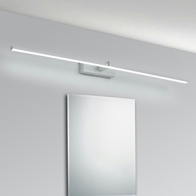LED Linear Vanity Light Modern Bathroom Bedroom Wall Mounted Mirror Front