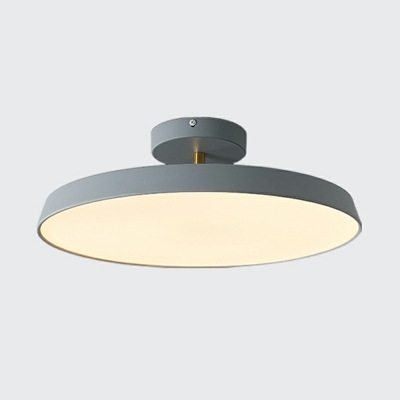 Nordic Style Acrylic Ceiling Lighting LED Round Personality Balcony Loft Inclined Top Room Flush Lamp