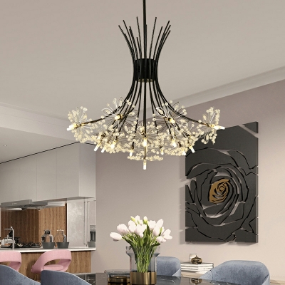 Spuntilk Chandelier Lighting Fixtures Hanging Ceiling Light for Living Room