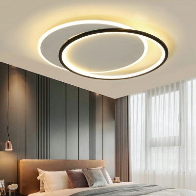 LED Contemporary Ceiling Light Simple Acrylic Pendant Light Fixture for Living Room