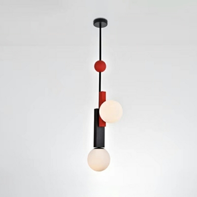 Macaron Metal Chandelier Lighting Fixtures Nordic Style Hanging Pendant Lights for Dinning Room