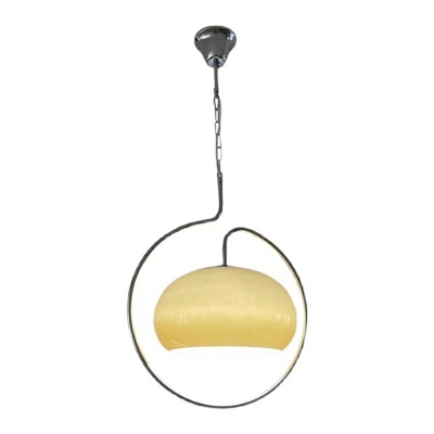 Modern Glass Hanging Pendnant Lamp Minimalism Hanging Ceiling Lights for Dinning Room