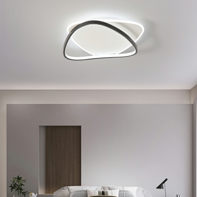 Modern Minimalist Low Profile Ceiling Light LED Round Creative Ceiling Mounted Fixture
