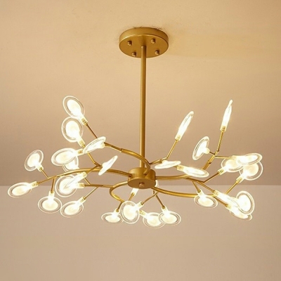 Modern Style Firefly Chandelier Lamp Acrylic Chandelier Light
