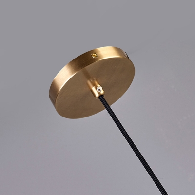 1 Light Pendant Lighting Crytsal Hanging Lamp for Bedroom