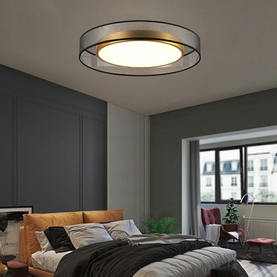 Fabric Flush Mount Ceiling Light Fixture Traditional Flush Mount Light Fixtures for Bedroom