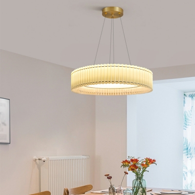 LED Traditional Chandelier Lighting Fixtures American Style Suspension Light for Dinning Room