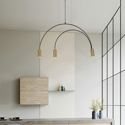 Modern Island Lighting Fixtures Minimalism Hanging Pendant Lights for Dinning Room