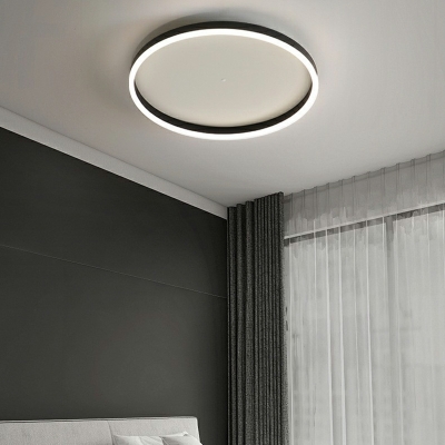Modern Minimalist Ceiling Iron Nordic Style Acrylic Flushmount Light