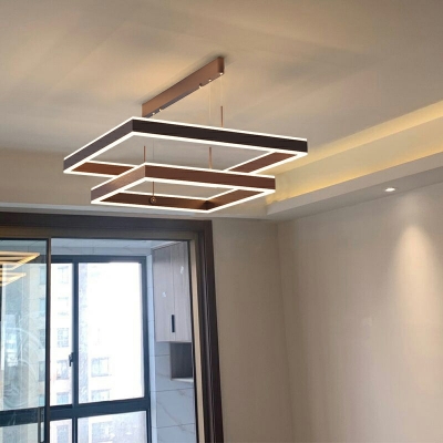 Multilayer Ceiling Pendant Light Modern Style Acrylic Ceiling Lamps for Living Room