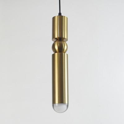 Cylinder Hanging Pendant Lights Minimalism Suspension Pendant for Bedroom