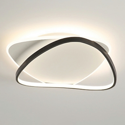 Modern Minimalist Low Profile Ceiling Light LED Round Creative Ceiling Mounted Fixture