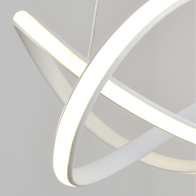 Pendant Light Modern Style Acrylic Suspended Lighting Fixture for Living Room
