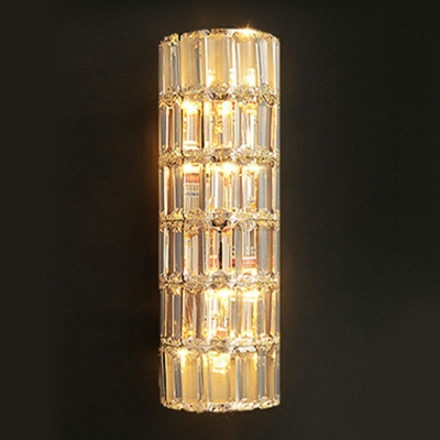 Postmodern Style Wall Lamp Crystal Wall Light for Living Room