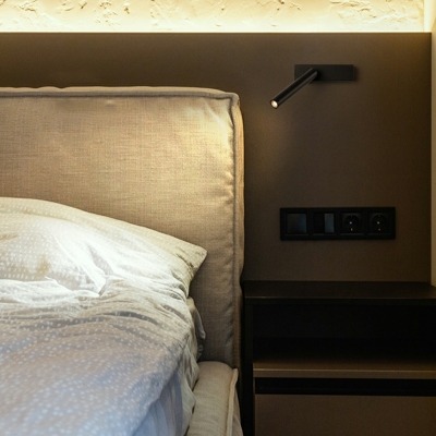 1 Light Metal Wall Lamp Reading Spotlight Wall Light for Bedroom