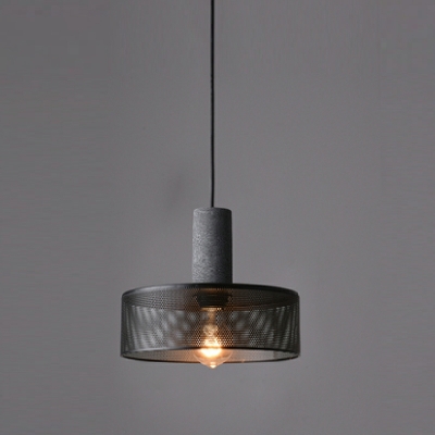 Art Deco Geometric Light Pendant Metal Wire Cage Lamp Shade