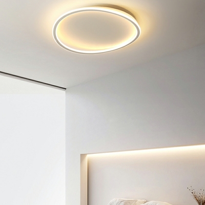 Flushmount Modern Style Acrylic Flush Mount Led Lights for Living Room