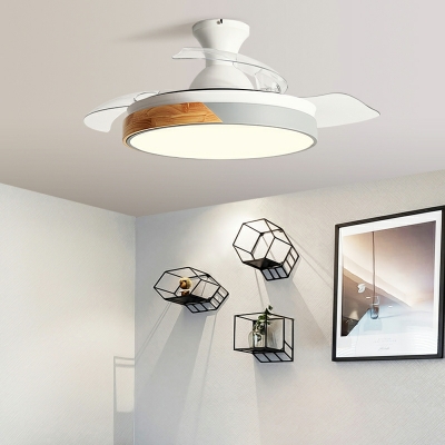 LED Flushmount Fan Lighting Fixtures Bedroom Dining Room Living Room Flush Mount Fan Lighting
