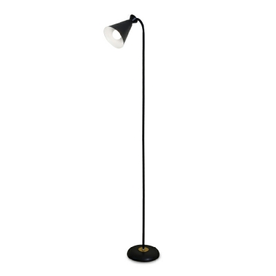 Nordic Minimalist Style Macaron Linear Floor Lamp Wrought Iron Floor Lamp