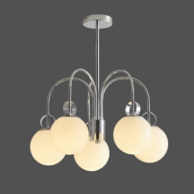 Sputnik Glass Chandelier Pendant Light Industrial Vintage Hanging Ceiling Light for Living Room