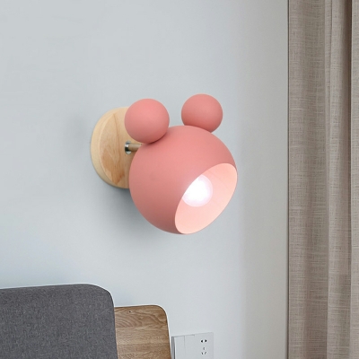 Bear-Like Modern Wall Sconce Lighting Single Head Wall Light Fixture