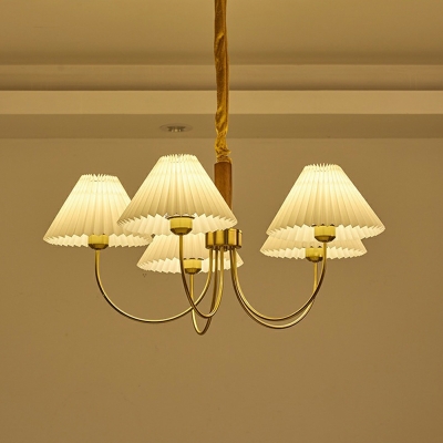 Ceiling Lamps Modern Style Fabric Pendant Lighting for Living Room