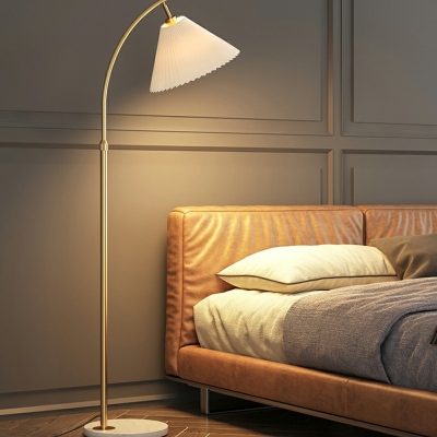 Contemporary Style Floor Lighting Single Bulb Metal Floor Lamp