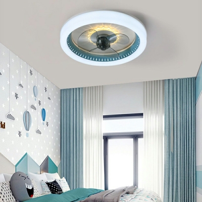 LED Minimalism Ceiling Fans Nordic Style Modern Ceiling Lights for Living Room