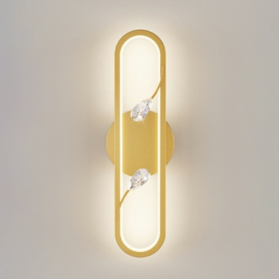 Minimalist Wall Sconce Geometric Shape LED Wall Mounted Light Fixture