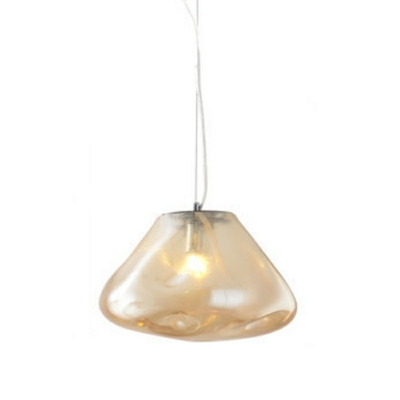 Modern Hanging Ceiling Light Glass Pendant Light Fixture for Living Room
