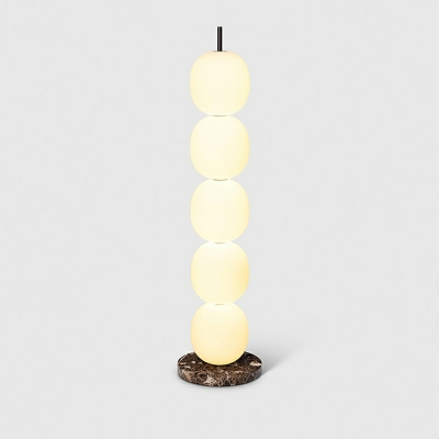 5-Light Floor Lights Contemporary Style Globe Shape Metal Standing Lamp