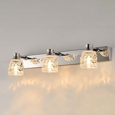Modern Bathroom Vanity Light Crystal Wall Mounted Light