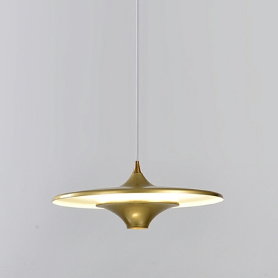 Postmodern Pendant Lighting 1 Light UFO Shaped Hanging Lamp for Dining Room