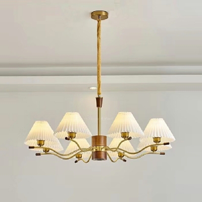 Ceiling Lamps Modern Style Fabric Pendant Lighting for Living Room