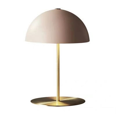 Dome Modern Dining Table Light Metal Bedroom Table Lamps for Living Room