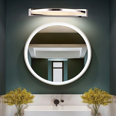 LED Modern Flush Mount Wall Sconce Minimalism Vanity Lighting Ideas for Bathroom