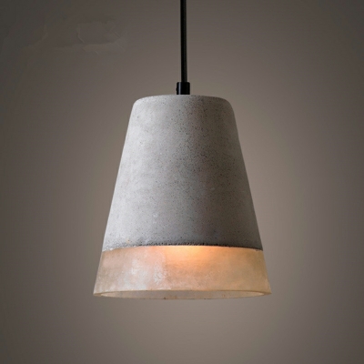 Nordic Simple Single Pendant Creative Stone Hanging Lamp for Restaurant